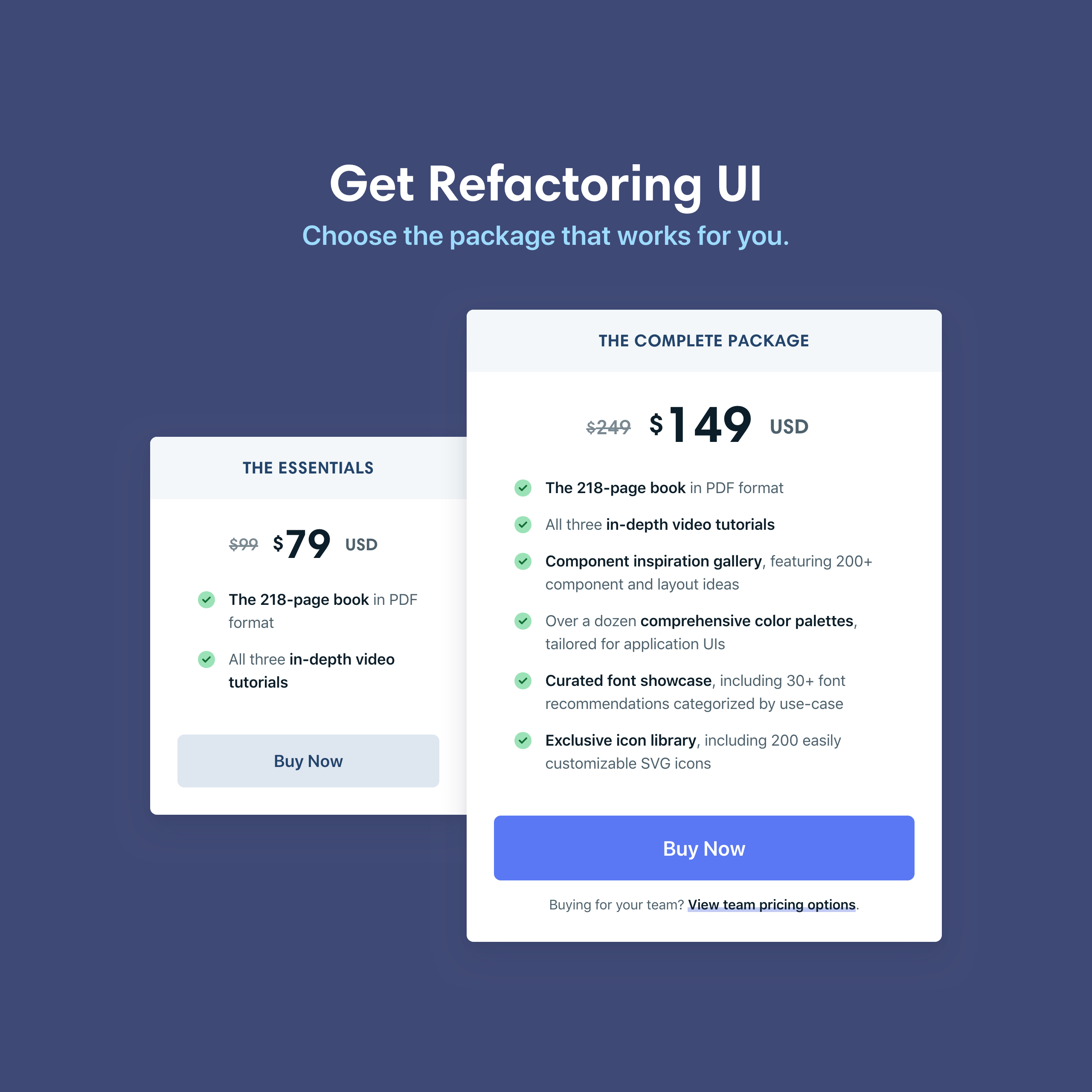 Price Table reference