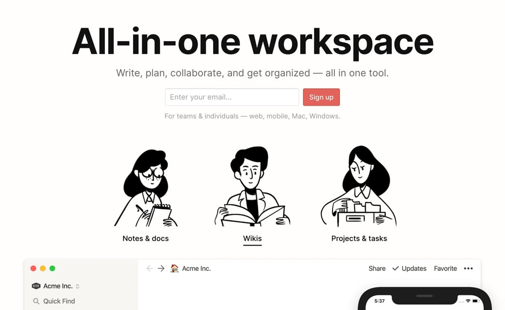 Lead capture example