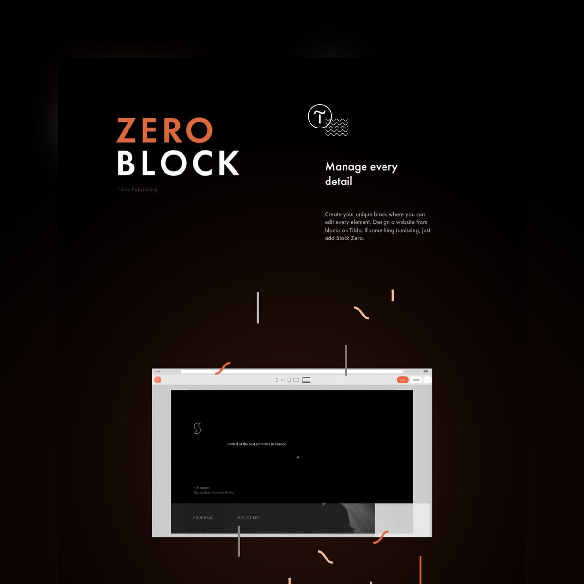 Dark color scheme reference