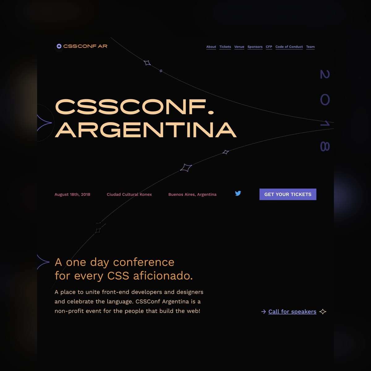 Dark color scheme reference