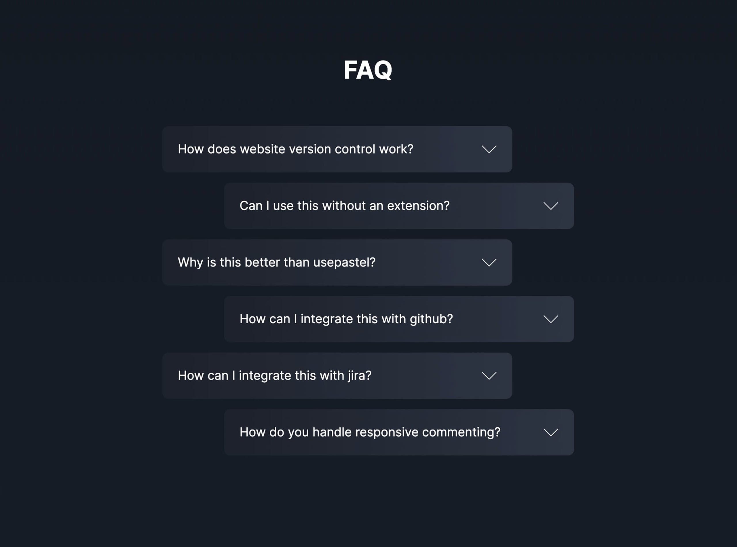 FAQ reference