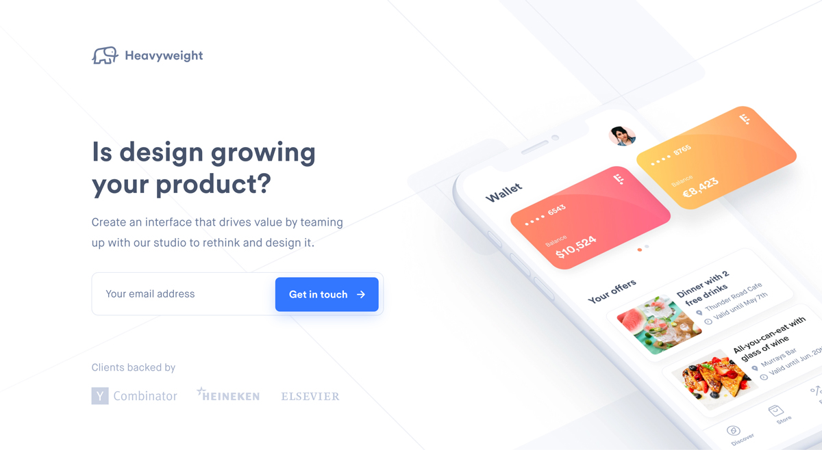 Visual hierarchy demo