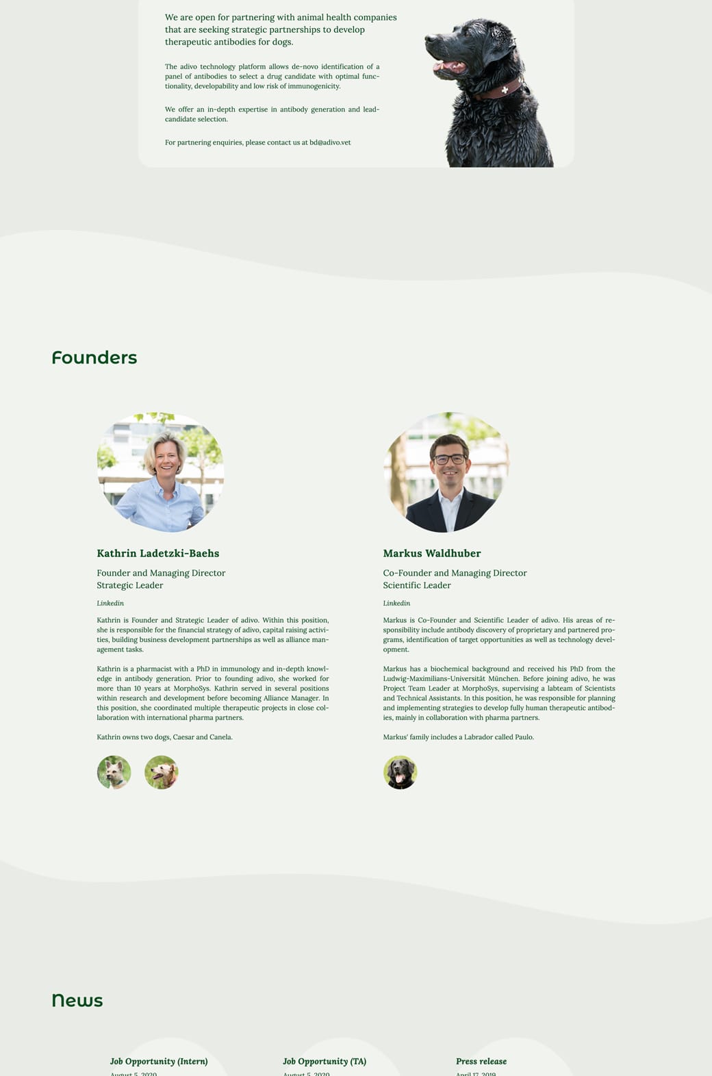 Landing Page background color reference